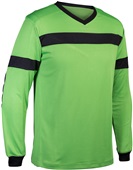 KEEPER Soccer Goalie Jersey Adult Youth NEON GREEN/BLACK Primary