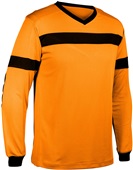 KEEPER Soccer Goalie Jersey Adult Youth NEON ORANGE/BLACK Primary