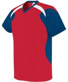 High Five Tempest Athletic Jerseys SCARLET/NAVY/WHITE Primary