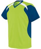 High Five Tempest Athletic Jerseys LIME/NAVY/WHITE Primary