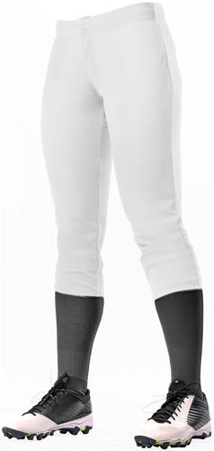 Pantalon De Softball Champro Femme - Blanc - Taille 2XL (39-45") - Taille Basse - Neuf