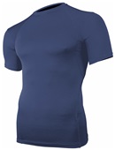 Adult- Youth Short Sleeve Compression Crew Shirts