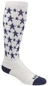 LOTS-OF-STARS Cute Novelty Fun Design Kneehigh/OTC Socks PAIR