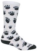 Epic Paw Print Over The Calf Knee High Socks PAIR Epic Paw Print Over The Calf Knee High Socks PAIR