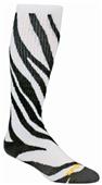 ZEBRA STRIPES - Cute Novelty Fun Design Knee-High Socks (1-Pair)