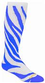 ZEBRA STRIPES - Cute Novelty Fun Design Knee-High Socks (1-Pair)