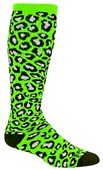 LEOPARD SPOTS - Cute Novelty Fun Design Kneehigh/OTC Socks PAIR