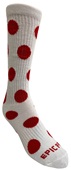 POLKA DOTS - Cute Novelty Fun Design Knee-High Socks (1-Pair)