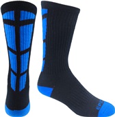 FRONTCOURT BACK CALF DESIGN - Cute Novelty Fun Design Crew-Socks (1-Pair)