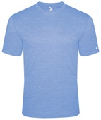 Badger Tri-Blend Short Sleeve Tee Adult & Youth COLUMBIA BLUE HEATHER Primary
