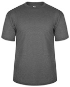 Badger Tri-Blend Short Sleeve Tee Adult & Youth BLACK HEATHER Primary