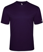 Badger Tri-Blend Short Sleeve Tee Adult & Youth PURPLE Primary