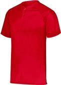 Augusta 2-Button Adult Youth Attain Baseball Jersey