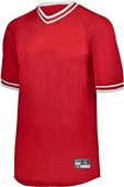 Holloway Adult/Youth Retro V-Neck Baseball Jersey