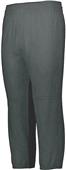 Adult Youth Back Pocket, Pull-Up w/Drawcoard Baseball Pants (Black,Grey,White)