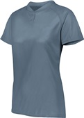 Augusta Ladies Attain Two-Button Softball Jersey