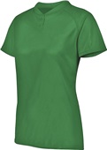 Augusta Ladies Attain Two-Button Softball Jersey