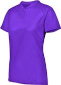 Augusta Ladies Attain Two-Button Softball Jersey