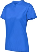 Augusta Ladies Attain Two-Button Softball Jersey