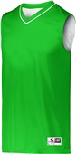 Augusta Adult/Youth Reversible Basketball Jersey Outside: KELLY, Inside: WHITE Primary