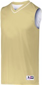 Augusta Adult/Youth Reversible Basketball Jersey Outside: VEGAS GOLD, Inside: WHITE Primary