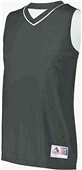 Augusta Ladies Reversible Basketball Jersey 154 Outside: BLACK, Inside: WHITE Primary