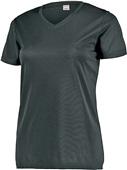 Womensn Set-In Sleeve Wicking T Shirt BLACK Primary