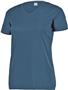 Augusta Ladies Attain Set-In Sleeve Wicking Tee 4792 NAVY Primary