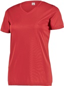 Augusta Ladies Attain Set-In Sleeve Wicking Tee 4792 RED Primary