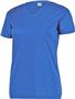 Augusta Ladies Attain Set-In Sleeve Wicking Tee 4792 ROYAL Primary