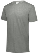 Augusta Adult Youth Tri-Blend Sports Tee GREY HEATHER Primary