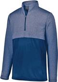 Adult Heather Half Zip Pocketed Pullover (Black,Forest,Maroon,Navy,Royal,Red,Silver)