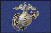 Fan Mats US Marines 3D Logo Starter Mat