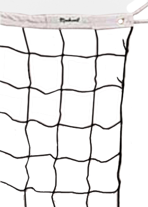 Markwort Black Polyethylene Volleyball Nets