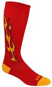 FLAME - Cute Novelty Fun Design Kneehigh/OTC Socks PAIR