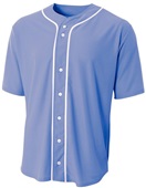 A4 Adult/Youth Full Button Baseball Jersey