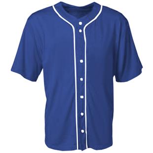 A4 Adult/Youth Full Button Baseball Jersey