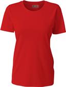 A4 Women Girls Spike Short Sleeve Volleyball Jersey SCARLET Primary
