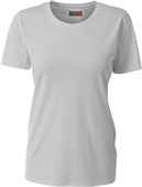 A4 Women Girls Spike Short Sleeve Volleyball Jersey SILVER Primary