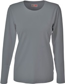 A4 Spike Long Sleeve Volleyball Jersey Women Girls GRAPHITE Primary