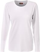 A4 Spike Long Sleeve Volleyball Jersey Women Girls WHITE Primary