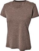 A4 Womens Inspire Tonal Space Dye Performance Tee