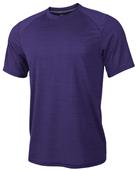 Russell Mens 4.3oz Wicking Striated Heather T CO Russell Mens 4.3oz Wicking Striated Heather T CO