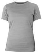 4.3oz Wicking Womens Striated Heather T Shirt 4.3oz Wicking Womens Striated Heather T Shirt