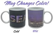 Sunkiss Seattle Skyline Color Changing Coffee Mug Sunkiss Seattle Skyline Color Changing Coffee Mug