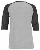 Adult & Youth 3/4 Sleeve Raglan T Shirt or Baseball Jersey (Red has Slight Bleeding)