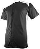 Adult & Youth Full Button 2-Color Game Baseball Jerseys