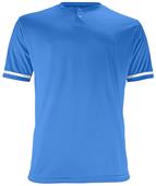 Adult & Youth Two-Button Henley Short-Sleeve Baseball & Softball Jersey