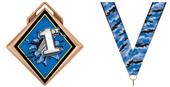 Hasty Award G-Force 3" Medal Bust Out 1st Place Hasty Award G-Force 3" Medal Bust Out 1st Place