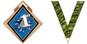 Hasty Award G-Force 3" Medal Bust Out 1st Place Hasty Award G-Force 3" Medal Bust Out 1st Place